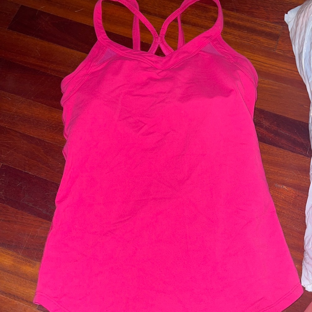 Lululemon Tank Hot Pink